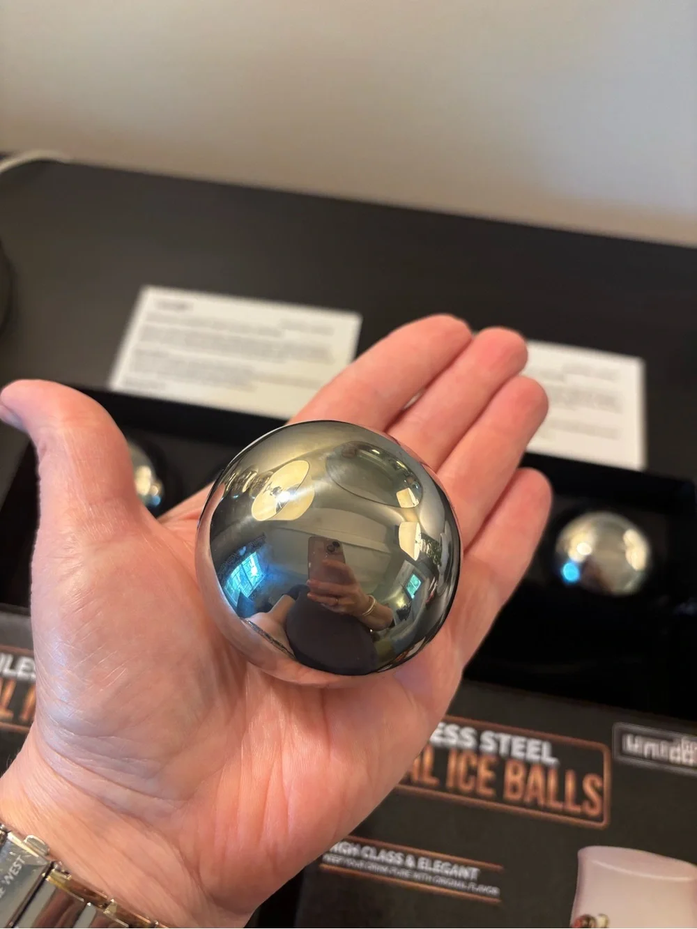 Stainless Steel ‘Ice’ Balls NEW